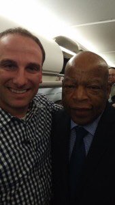 A few years ago I sat next to Rep John Lewis on a flight. I blogged about the experience here: 
thecripplegate.com/civil-rights-p…