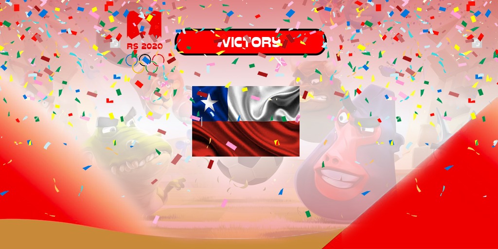 🇪🇸Tenemos Equipo ganador hoy felicidades <a href="/SeleccionCL_RS/">Selección Chilena RS</a> 🥳
MVP : @CR7_RSPS🥳👀

🇺🇸We have winning team today congratulations <a href="/SeleccionCL_RS/">Selección Chilena RS</a> 🥳