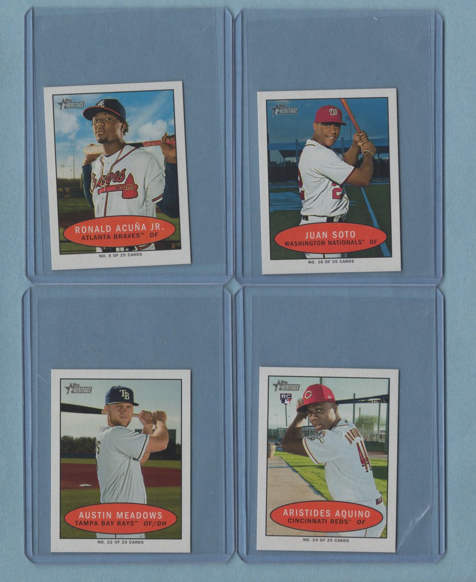 2000doubles's tweet image. Anyone still working on 2020 Heritage? Just added and updated my sales list, tons available including 25+ White Chrome /71 refractors 
blowoutforums.com/showthread.php…

#BaseballCards #theHobby #Topps #collect