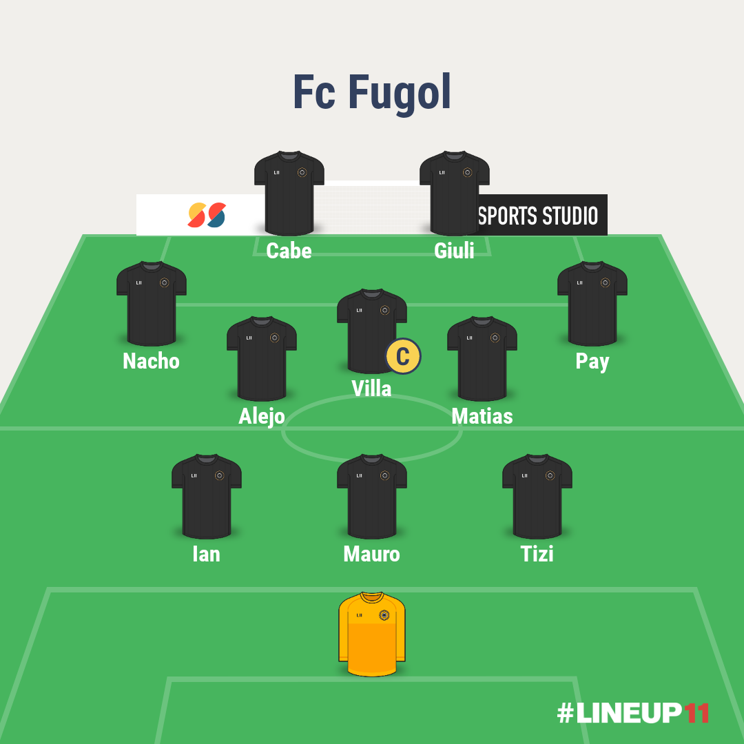 Hoy por la noche el equipo va a buscar los 3 puntos en el torneo LNCP con esta formación