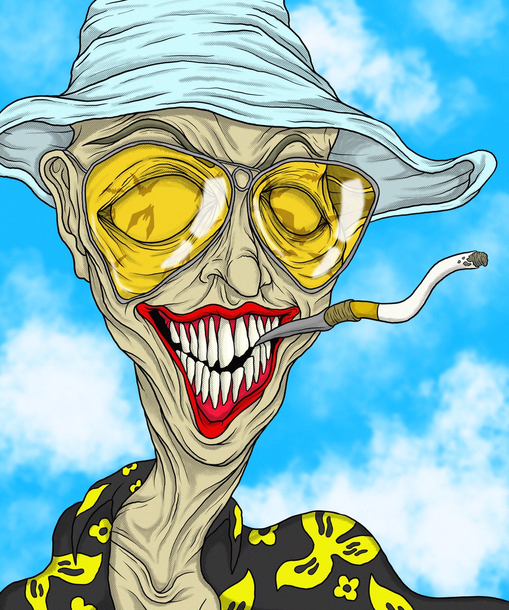 adamyatesart's tweet photo. This is Bat Country https://t.co/aDtgcGg6PL