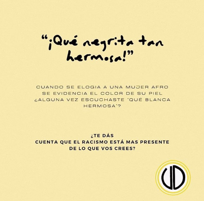 udesobediente's tweet photo. Repensemos todo, el racismo es estructural y esta en todos lados. Aca te dejamos algunos ejemplos ✊🏿✊🏾 https://t.co/58Q3Vn6XFH
