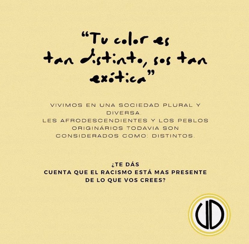udesobediente's tweet photo. Repensemos todo, el racismo es estructural y esta en todos lados. Aca te dejamos algunos ejemplos ✊🏿✊🏾 https://t.co/58Q3Vn6XFH