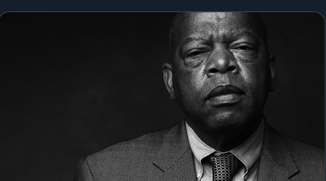 JGuire57's tweet photo. If there is ever a moment in America’s history when our country must stop to give respect, honor &amp; praise it is now. On John Lewis’ shoulders this nation stands, esp for those whose moral compass for human dignity, racial equity &amp; opportunity remains uncompromised. @msnbc @NY1 https://t.co/WVyuPThcJs