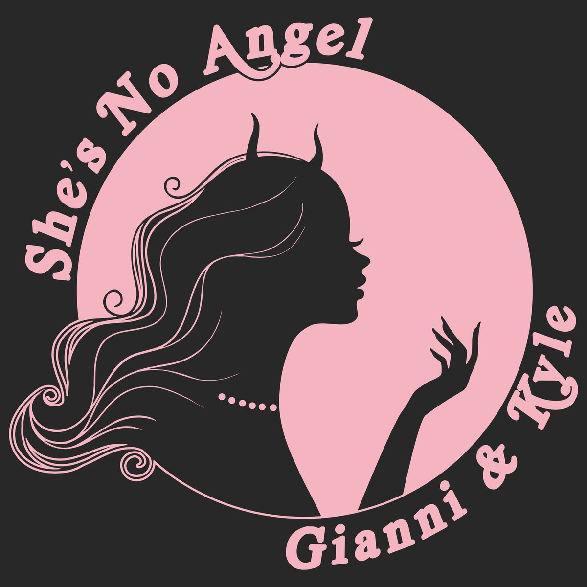 _jacobconner's tweet photo. the ‘she’s no angel’ g&amp;k merch we never got... designed by me :) @gianniandkyle @G_DIBERNARDO @KYLE_DEVORE https://t.co/ZJDiLw230z