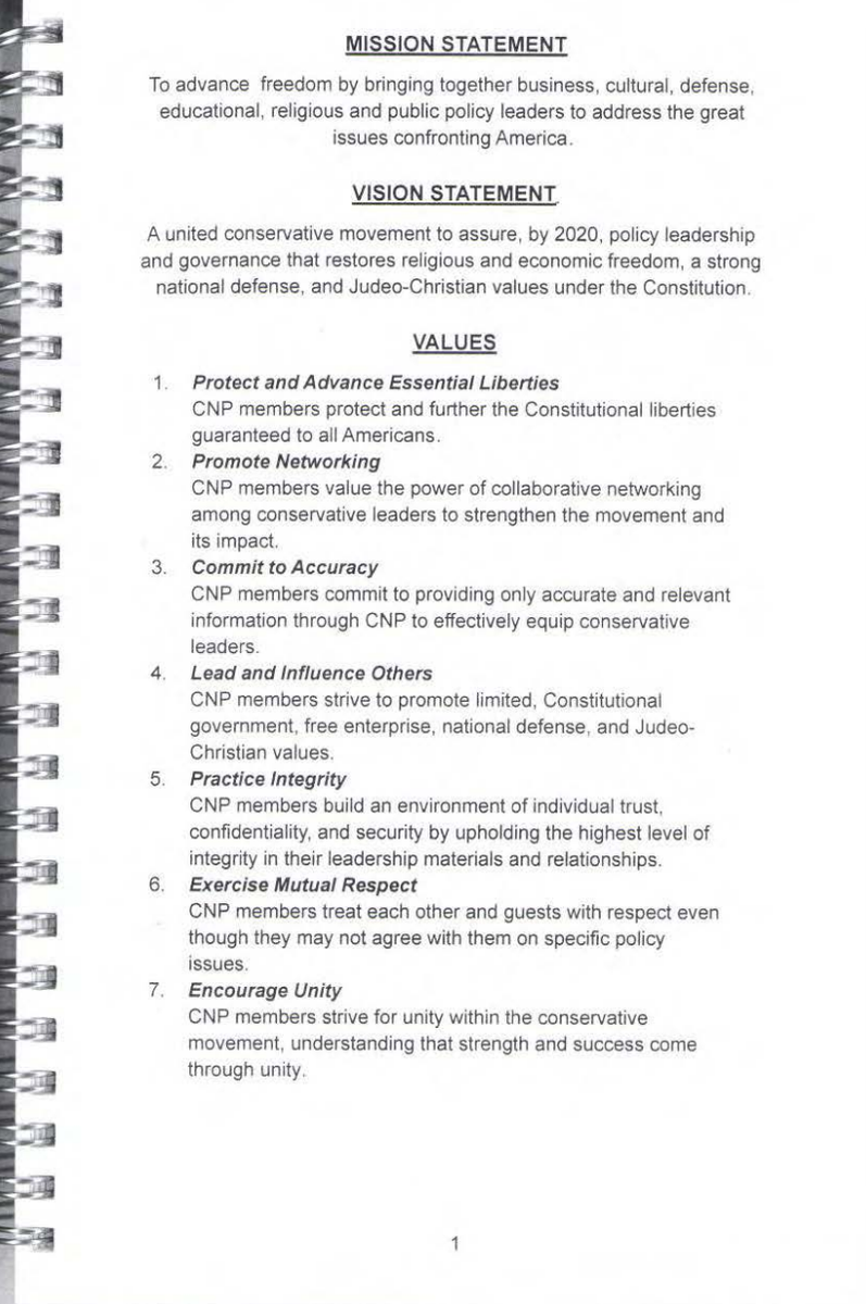 Prince’s and Betsy DeVos’ mother Elsa Prince was also a member of the organization. CNP is an “elite club” forming a “shadow network” that is the “secret hub of the radical right” in the U.S., uniting Christian fundamentalists and wealthy families to advance shared interests.