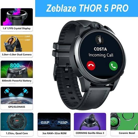 falconwatch_id's tweet photo. #Zeblaze #THOR 
5PRO #smartwatch dengan layar yang luar biasa dan mendukung jaringan 4G. Smartwatch ini dilengkapi dengan layar 1,6 inci LTPS resolusi tinggi 320x320 piksel yang sangat baik 

Minat? DM/ klik yang tersedia di bio 👉 @falconwatch_id https://t.co/gcGuQO1hjK