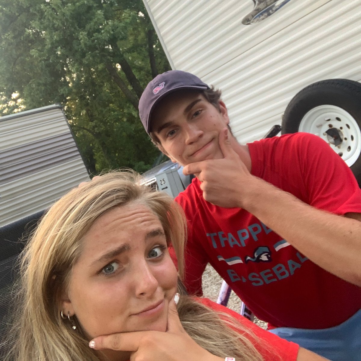 EastoftheBend's tweet photo. Our interns @mattmcelligott8 & @KamiKortokrax appear to be putting their minds together for something big this week! Not sure if the rest of us should be excited or terrified? ๐ค๐คจ
#sportsmedia #sportsinterns #internlife #futurestars #comingsoon #athletescoveringathletes https://t.co/J4US1mQSv4