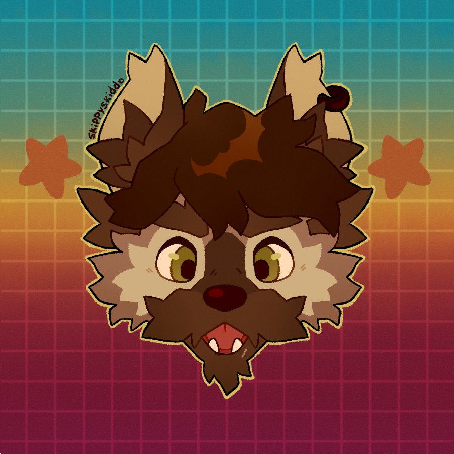 SkippySkiddo's tweet photo. 🌻furry headshot raffle!🌻

💛 Rt to enter
💛 Must be following
💛 Furries chars only
💛 Ends 7/23 5pm EDT

Will be finished in the style below with the background fitted to the character! https://t.co/c9oIsisz6I