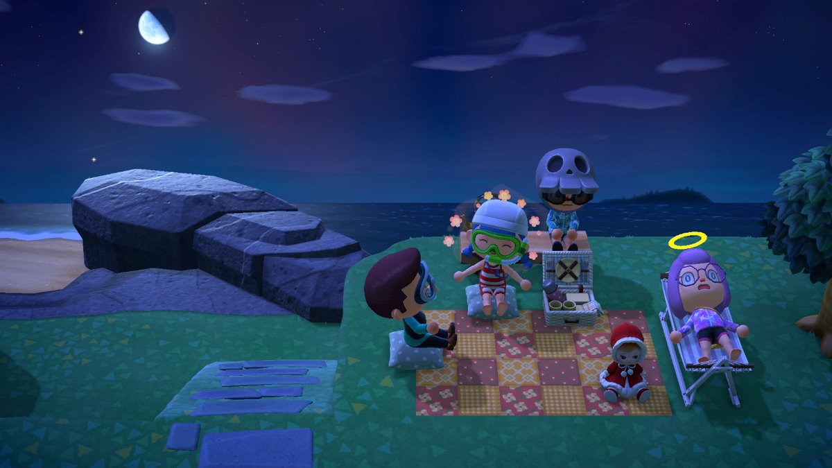 joshdoitt's tweet photo. bday afterparty of nicole (2) #AnimalCrossing #ACNH #NintendoSwitch https://t.co/AlQyx5oJRH