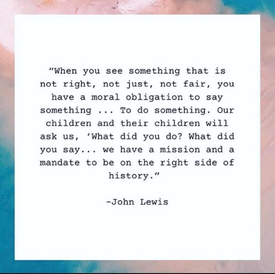 AustinDaustin's tweet photo. #MakeGoodTrouble #RIPJohnLewis https://t.co/oEGZ8n0zQ9