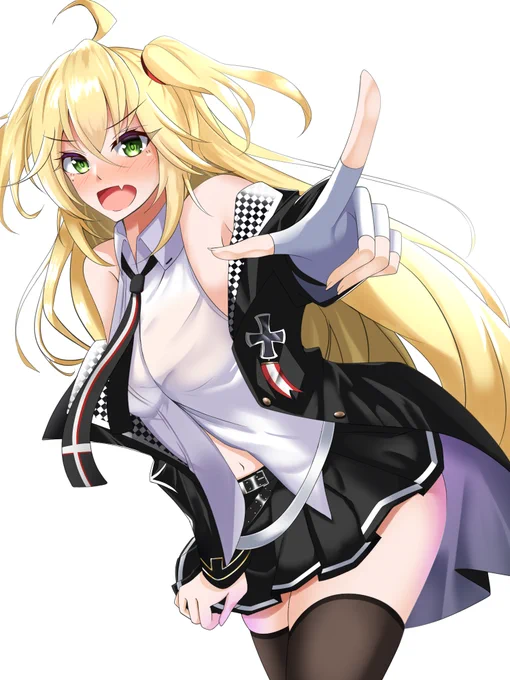 #女の子のイラストだけで興味を持ってくれる方へ届け 
オイゲンとヒッパ-かわいいよね 
