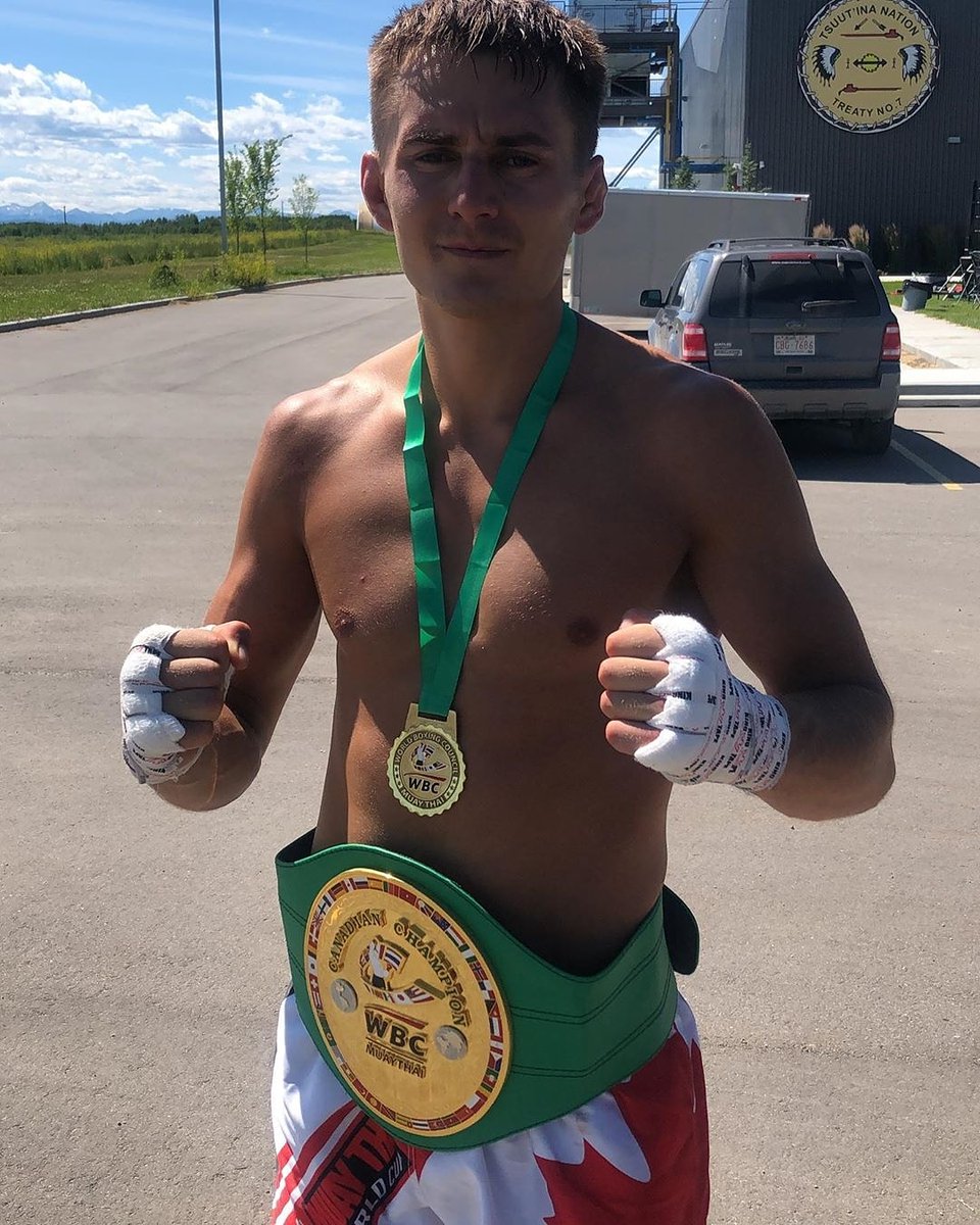 CodyJerome_'s tweet photo. 👑 #AndNEW @wbcmuaythai Superwelterweight 🇨🇦 Champion https://t.co/5UCvmeblrX