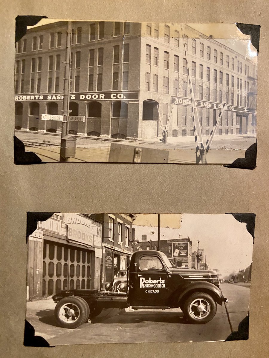 Charles Schneider ran a business in Pilsen, Roberts Sash & Door, it’s why he moved to Chicago from Des Moines. The building still stands but has been vacant for years. My dad talks about playing in the building when he was young. I wish I could peek inside.