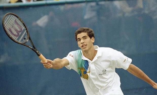 By the 90’s the brand was worldwide and had many top players wearing it, like Hingis and Sampras