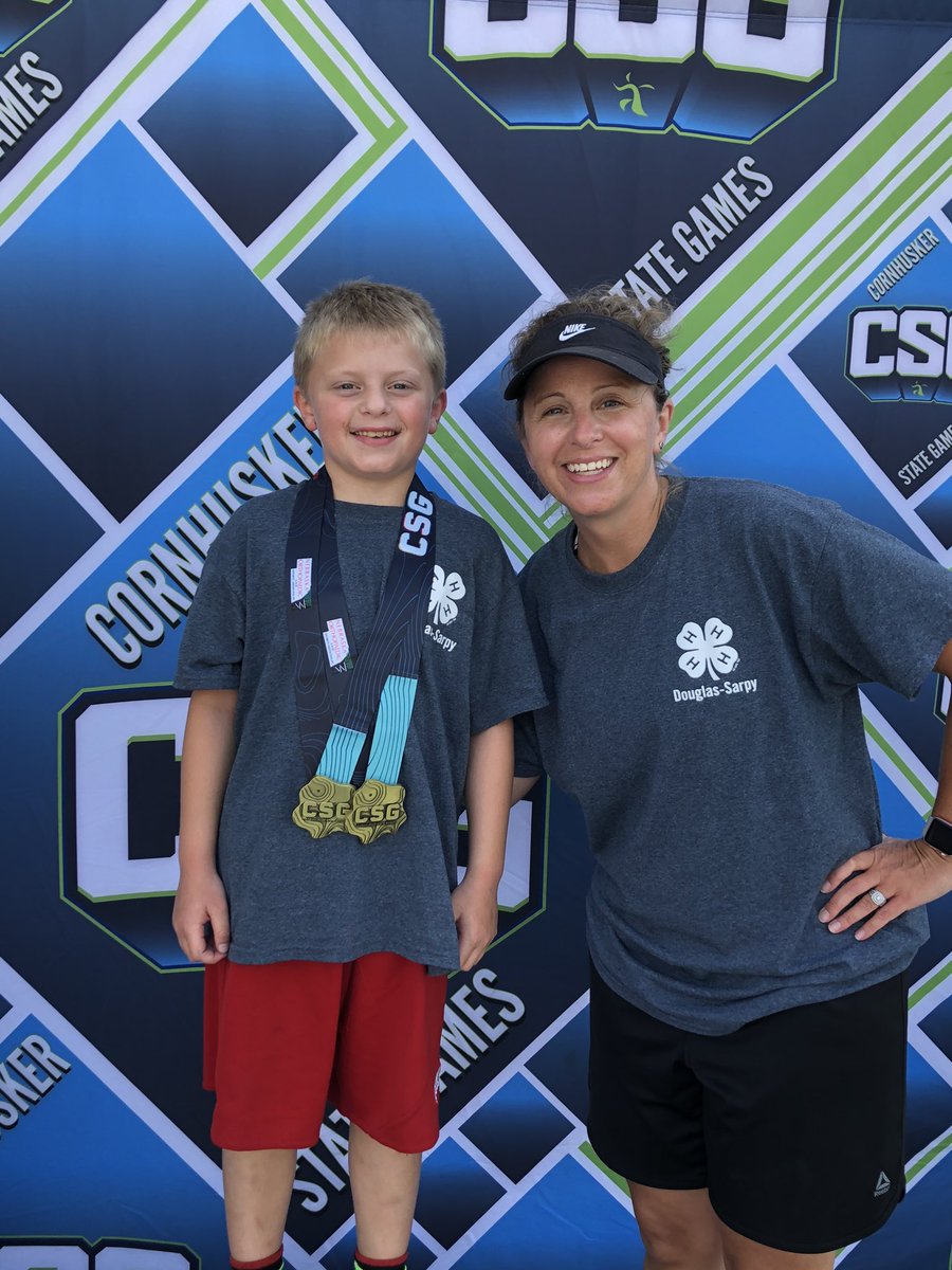 Proud Mama!! 🍀😎🎯🥇🥇#CSG2020