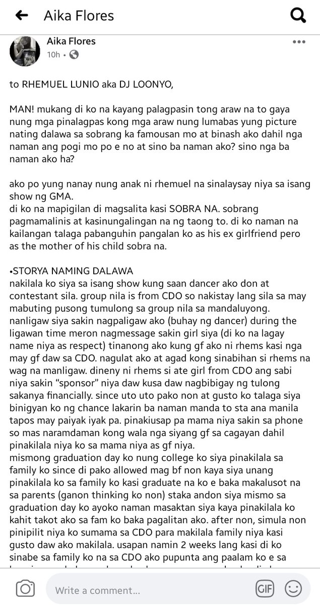 LoonyoCheater's tweet photo. Nasaan na mga Loonyotards?! pagtanggol nyo ngayon idol nyo! San na mga nagsabi na imbento lang namin yung issue na may anak sya? ano na mga tanga?! @DJLOONYO2 isang malaking POTANGINA 🖕 para sau! di mo na nirespeto pati alaala nalang sana ng anak mo! FAMEWHORE USER! https://t.co/7OTP8K5LaP