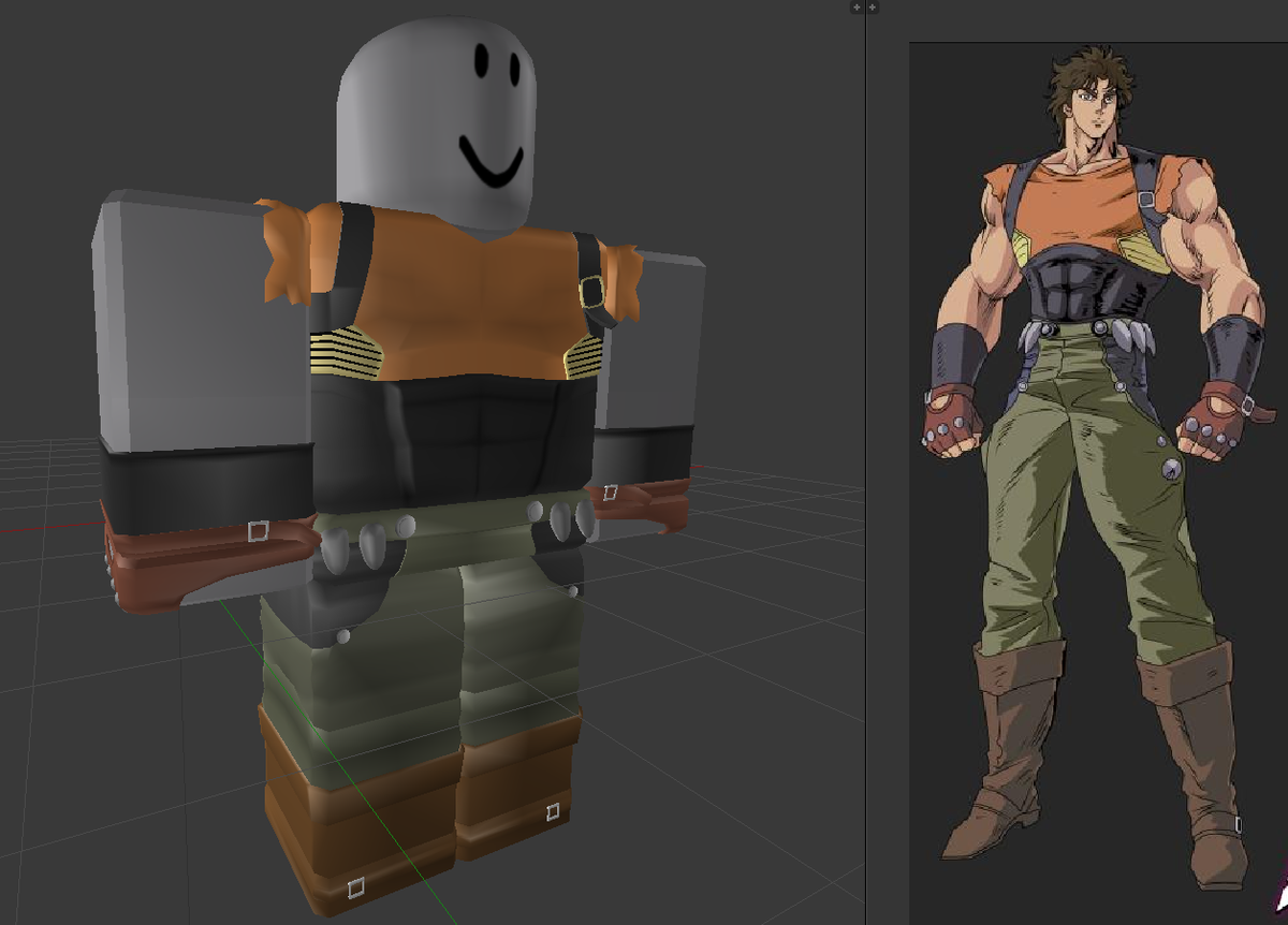 BoneMugen's tweet photo. OVA Johnathan #Jojo #RobloxDev https://t.co/iIaNFwgL79