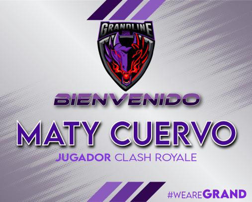 Un jugador que proviene de 🇦🇷 con mucha experiencia retornando de un retiro, se une a los dragones para demostrar de lo que esta hecho en el ámbito competitivo con ustedes <a href="/Matycuervo2/">Maty Cuervo</a>