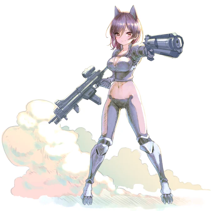 おひろぼ ロックオン #ロボ子Art 