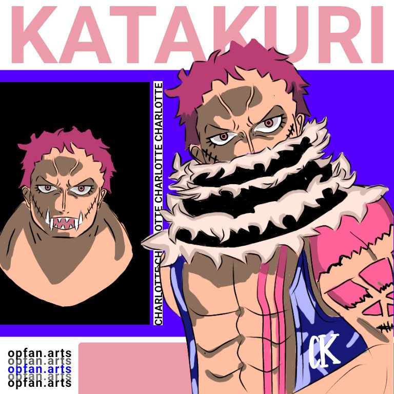 Katakuri - One Piece  One piece fanart, One piece big mom, One