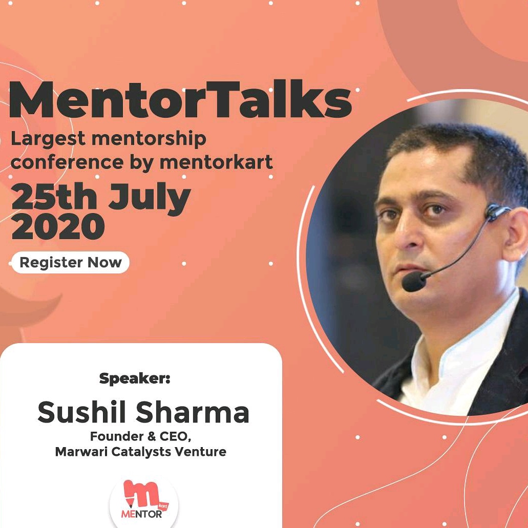 #Indias Biggest ever event #Mentortalks on 25th July 2020 as a panelist. 

So, don't wait and register today at
 airmeet.com/e/2f80b9a0-b55…
<a href="/mentorkart/">Krishna</a> @ashish_khare_insta @marwaricatalysts
 #mentorkart #Mentors #mentorsmatter #mentor #mentorship #Mentoring