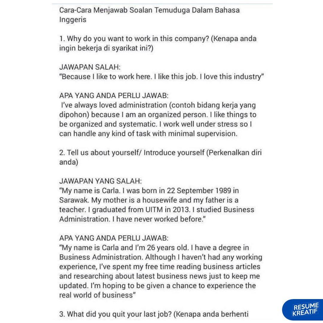 Resume Kreatif Resumekreatifmy Twitter