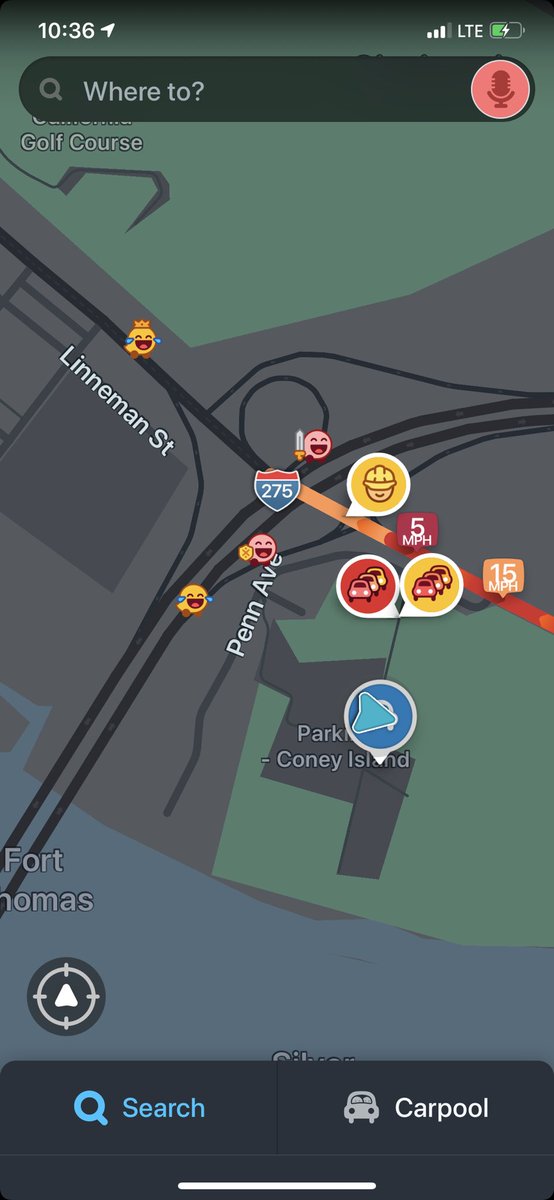KevinDuffy's tweet photo. @CincyPD But there’s a traffic jam because Toni is having a midnight swim https://t.co/uXvb3imsI9