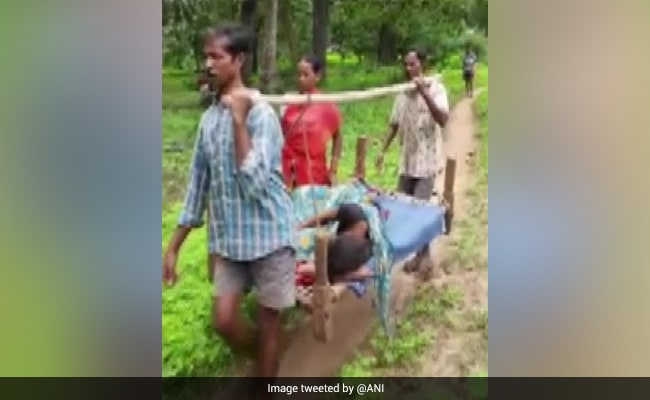 ndtv's tweet photo. Tribal Woman Delivers Baby En Route To Hospital With ASHA Worker's Help https://t.co/A2QyVC0a2N https://t.co/WgG5DMV3hT