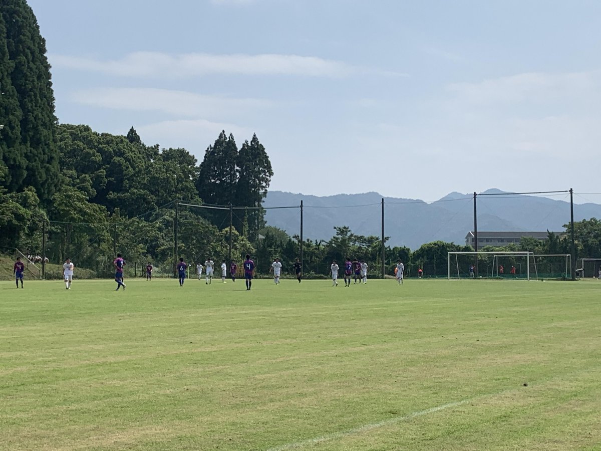 オー エス Oita Sports Twitterissa 速報 大分県高校総体 サッカー男子2回戦 会場 日本文理大学付属高校グラウンド 大分雄城台 2 1 臼杵 中津南 4 3 鶴崎工業 写真は会場の様子 スポーツのチカラ オーエス
