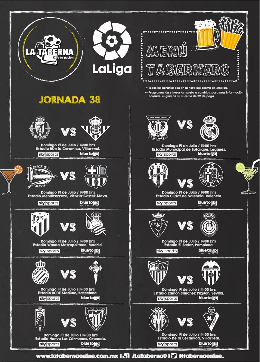 tabernaonline_'s tweet photo. 🔊🔊 En este #DomingoDeCuarentena de despide del #MenuTabernero estos platillos fabulosos cortesía de 🇪🇸🇪🇸 #LaLigaSantander @LaLiga 🇪🇸🇪🇸 🔊🔊😃👇👇😃 https://t.co/4TmegDgbQs