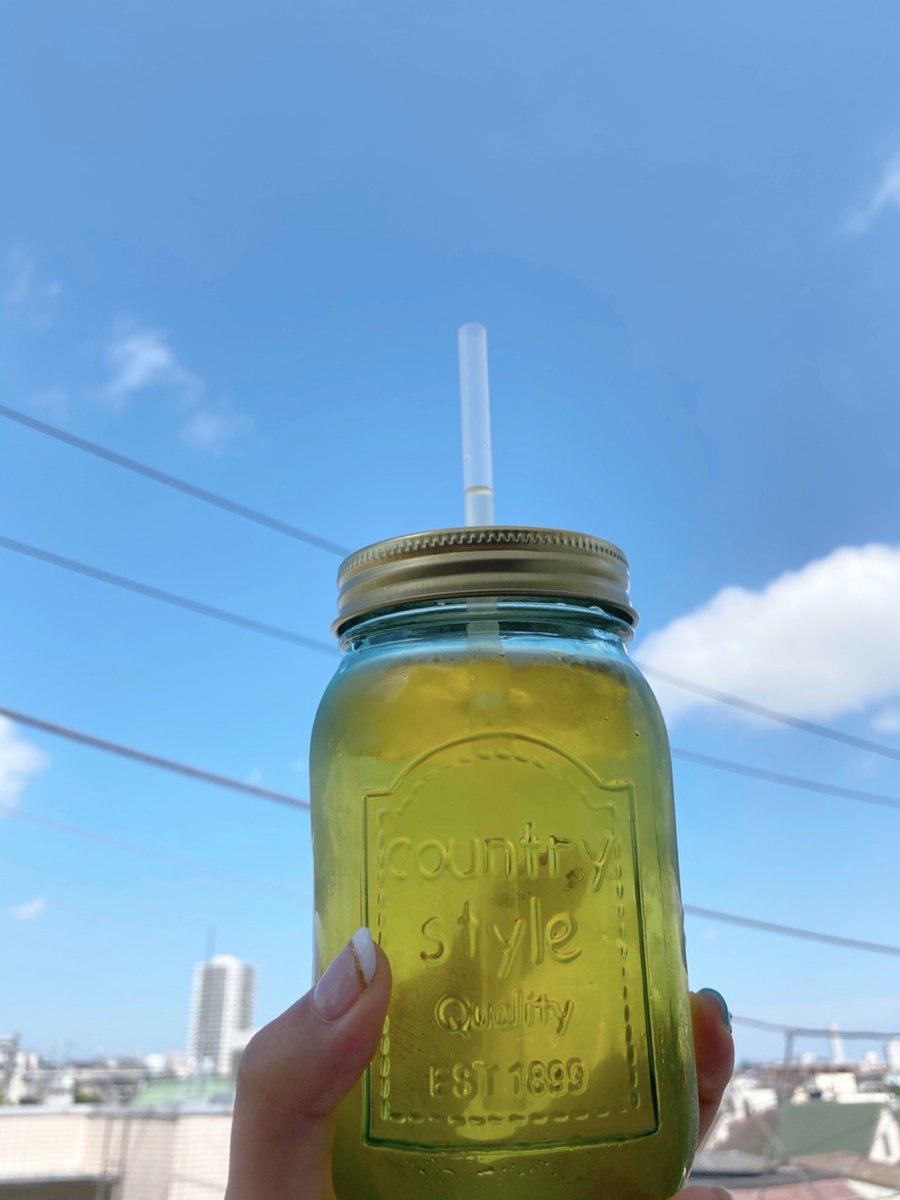Rose アイドル水作ってみた 緑茶にポッカレモン大さじ2杯 砂糖小さじ2杯で完成 むくみ 便秘解消 美肌 疲労回復効果があるらしい 美容 美容好きな人と繋がりたい