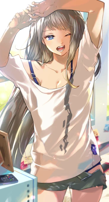 #女の子のイラストだけで興味を持ってくれる方へ届け 
届いてほしいなあ? 