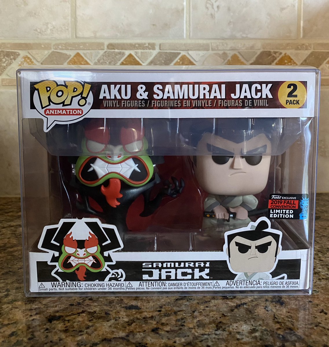 DisTrackers's tweet photo. #CountdowntoSDCC! SDCC is almost here so time to take the NYCC Samurai Jack 2-pack out of the #DisVault! https://t.co/IcuQvYTIRf