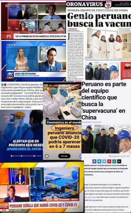 Todos estos medios que te presentaban al peruano Jorge Cuyubamba como ingeniero, científico, médico, investigador y astronauta; son los mismos que hoy te presentan a George Forsyth y a Salvador del Solar como la salvación del Perú.

¿Ahora ya sabes cómo actúa la prensa mermelera?