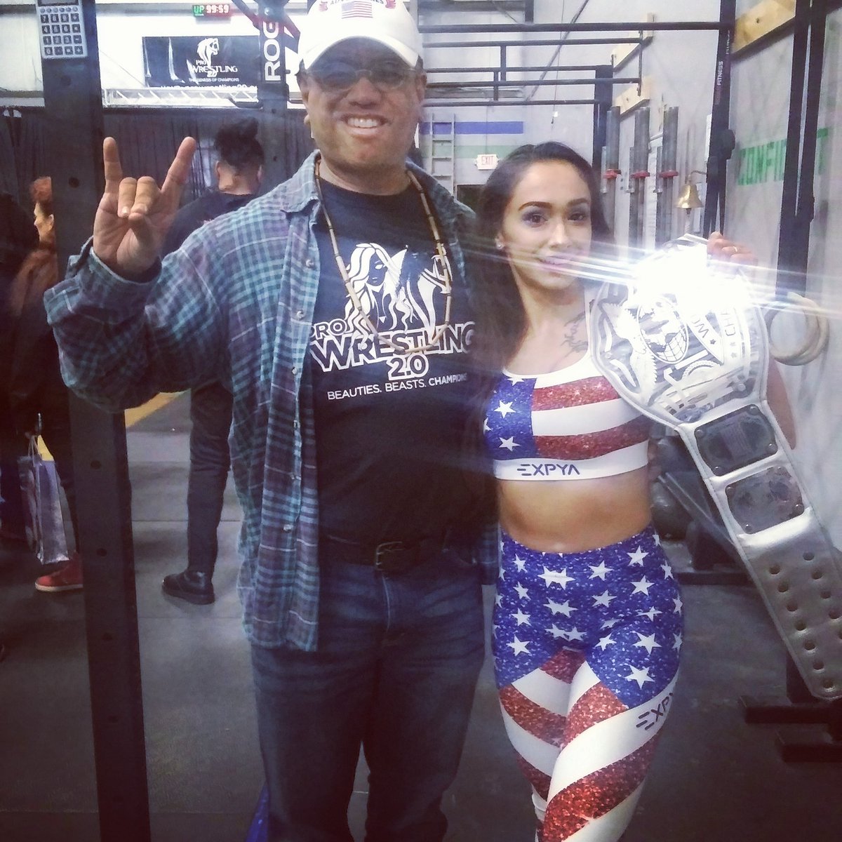 JeffSenas's tweet photo. Congrats 2 the #ironsoldier @RealGiaRoman #AndStill your @prowrestlingtc Women's Champion! 🙌 #Atalent https://t.co/61P9lY70mV
