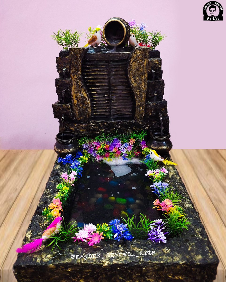 ArtsMayank's tweet photo. DIY Beautiful Cement
"Water Fountain" at Home
With Car Air Filter 

https://t.co/gxZRLfEZzY
Watch Full Video on my 
YouTube Channel
"Mayank Agarwal Arts"
#waterfountain #Waterfall #crafts #DIY #creativeidea #Creative #Artist https://t.co/RKvlMYpvZf