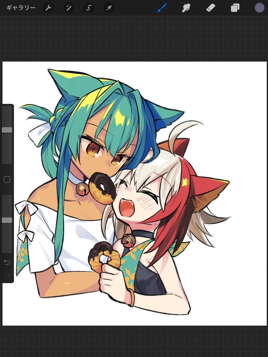 「オリキャラの名前決めようと思いまして、この絵のキャラなんだけどティンと来たのをポ」|NEGI&ジギィ▼冬コミ新刊🍈🐫のイラスト