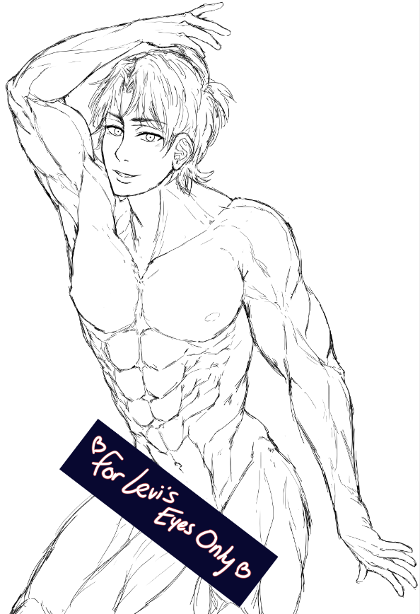 fenorange's tweet photo. didn't have time to do much else, but things will just get dirtier from now on 😏
--
#aot #snk #AttackOnTitan #shingekinokyojin #fanart #anime #manga #erenyeager #erenjaeger #leviackerman #ereri #riren #rivaere #muscle #yaoi #bara #WIP https://t.co/bJsE46DcBS