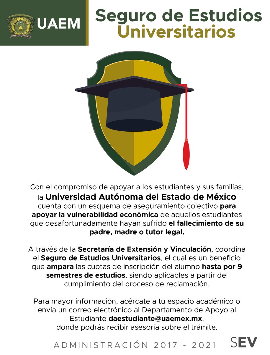 SEV_UAEMéx (@sev_uaem) on Twitter photo 