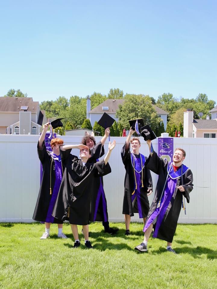 <a href="/FazioSally/">Mrs. Fazio 💜</a>  @OBSupCittadino some of your seniors! We had a photo shoot today (these pics with great thanks to Jack’s dad). Here’s Aidan, Tyler, Jack, Thomas and Rocco! #Alwaysaknight #Obhsseniors #ohtheplacesyoullgo