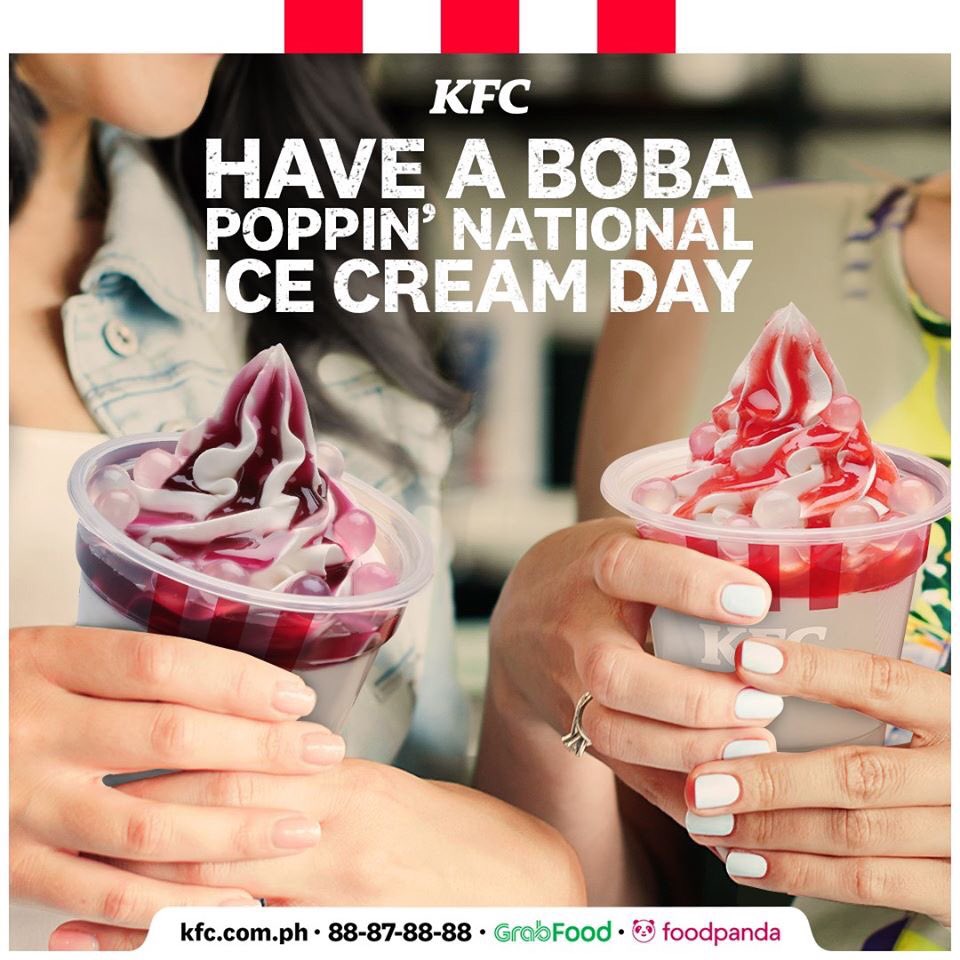 KFC Philippines on Twitter "It’s National Ice Cream Day! What better
