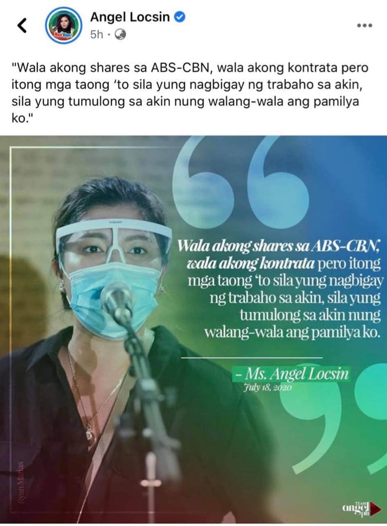 Sinabi ba talaga n’ya ito? 
Kasi sa pagkaalaala ko, she was the biggest star of GMA bago sya lumipat, tama ba? So paano na walang wala sya?! 

I’m soooo confused 😂😂😂