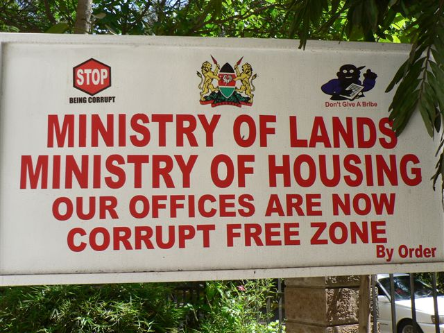 9/The report also found that surveyors under the Ministry of Lands and Settlement would conduct surveys from their desks without visiting the site and thereby resulting in the production of two survey plans for the same parcel and leading to issuance of two different titles.