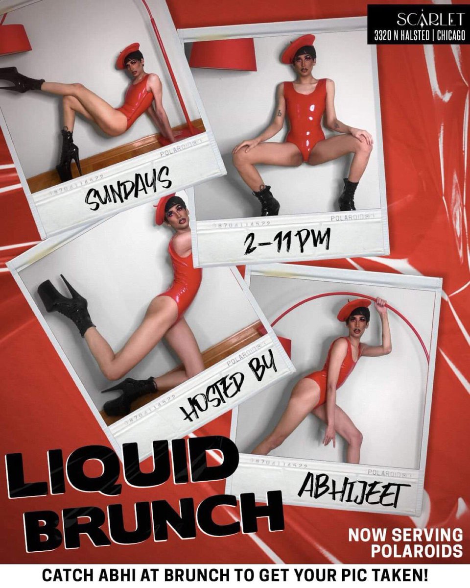 bon_abhijeet's tweet photo. Back to hosting at @ScarletChicago tomorrow! Come see me at #LiquidBrunch from 3-6pm
❤️ Abhi Thee DJ on the playlist
💕 BOOTS T-shirts for sale
❤️ Polaroid photos of you at the club
💕 Drinks available to-go
See you there, be safe 🥺 https://t.co/DN8KNE5kqJ