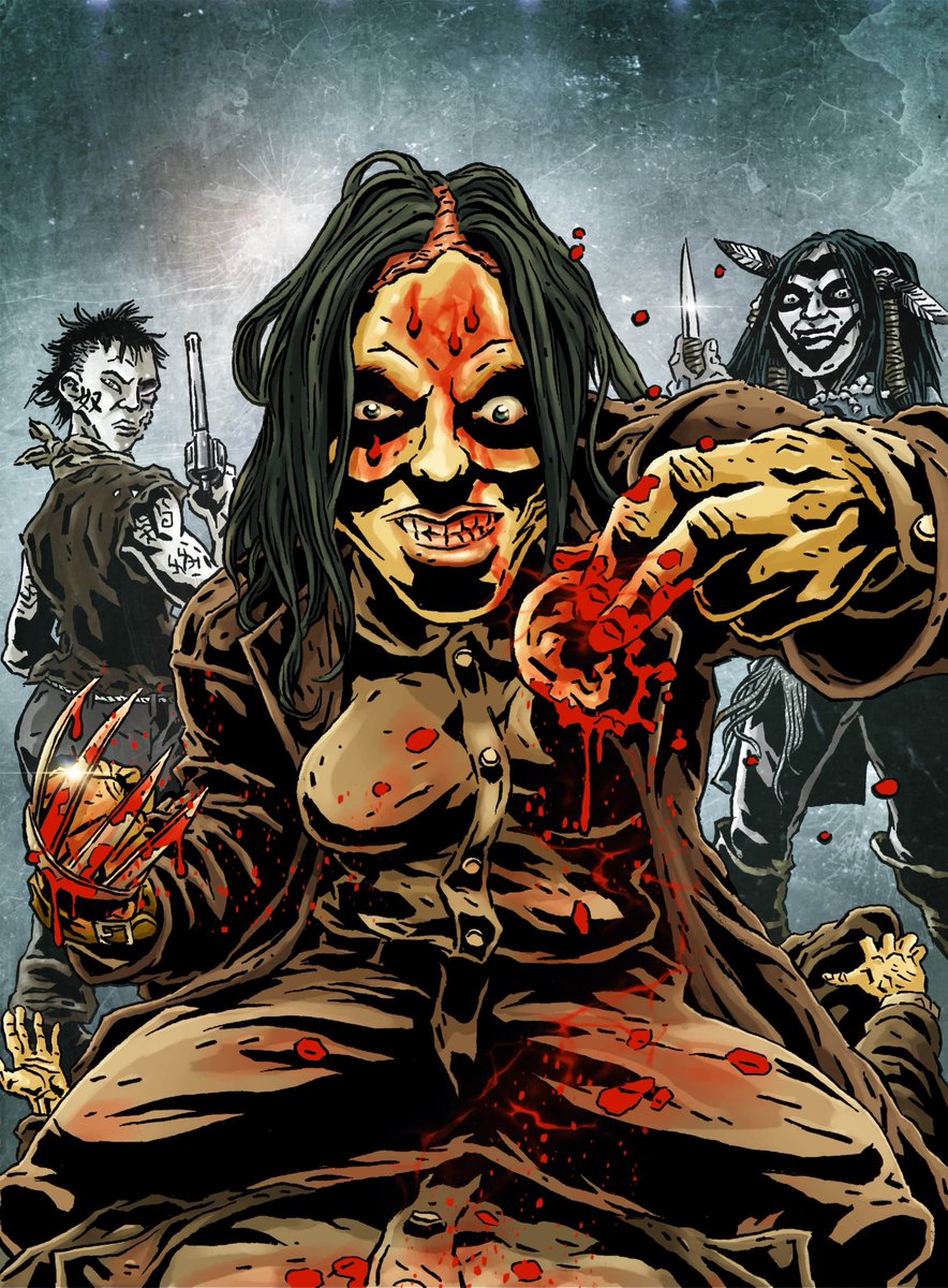 VengeanceTurns's tweet image. From Chapter 3: Falcon Reborn on "Vengeance Turns Radio Show &amp;amp; Podcast"! Out of our minds over this original artwork by @KurtBelcher and Lidon! Check out #Chapter3 right now! open.spotify.com/episode/40c6BG… #spaghettiwestern #revenge #podcast #radioshow #original #artwork #MiaFalcon