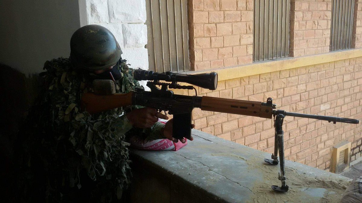 WEAPONSWeapons commonly spotted with STF are - OFB Excalibur (older model), AR-M1 (with UBGL), IWI X-95, INSAS LMG, SLR DMR, Glock and 51mm mortar