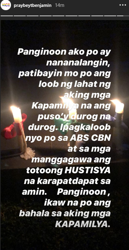  #DefendPressFreedom ABS-CBN Franchise | 07/18/20Proud of your progress  @vicegandako, always. I'm sure if they could, they would've been there too, definitely. Tuloy ang laban, para sa bayan 