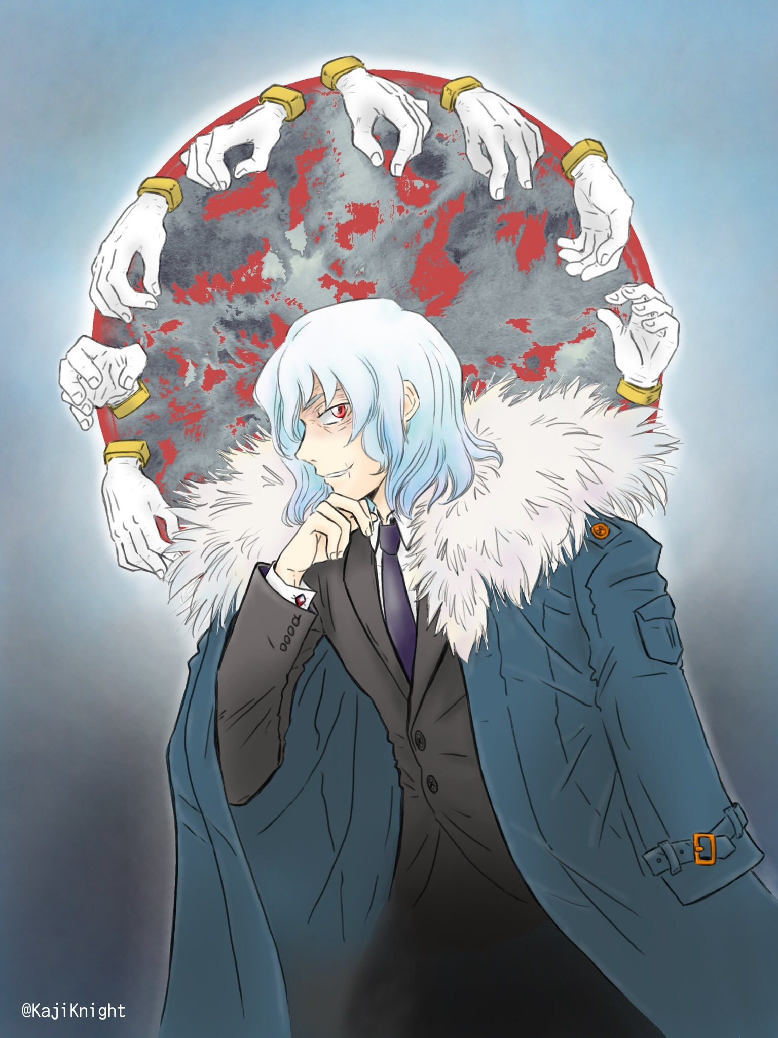 加持ナイト 僕のヒーローアカデミア 死柄木弔 しがらきとむら とむらくん 敵軍団 ヴィラン の若きリーダーとして 悪役らしく 神々しく 手を描くのが好きで楽しい ヒロアカ 死柄木弔 しがらきとむら 志村転弧 弔くん 僕のヒーローアカデミア