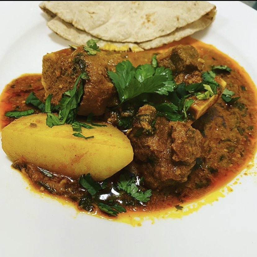 Malik0x1's tweet photo. The evergreen dish - #AlooGhost 😋 fresh coriander elevates the aroma even further! https://t.co/xksyJuzavo